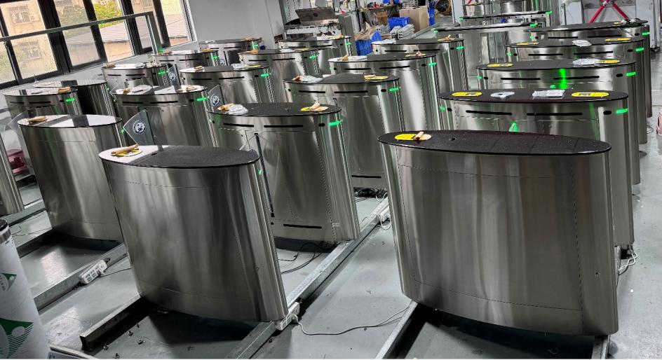 ZOJE Delivers Premium Marble Top Cover Flap Turnstiles for China University of Petroleum