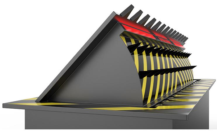 ​Application of Hydraulic Road Blockers in Vehicle Management of Cross-Border Logistics Parks