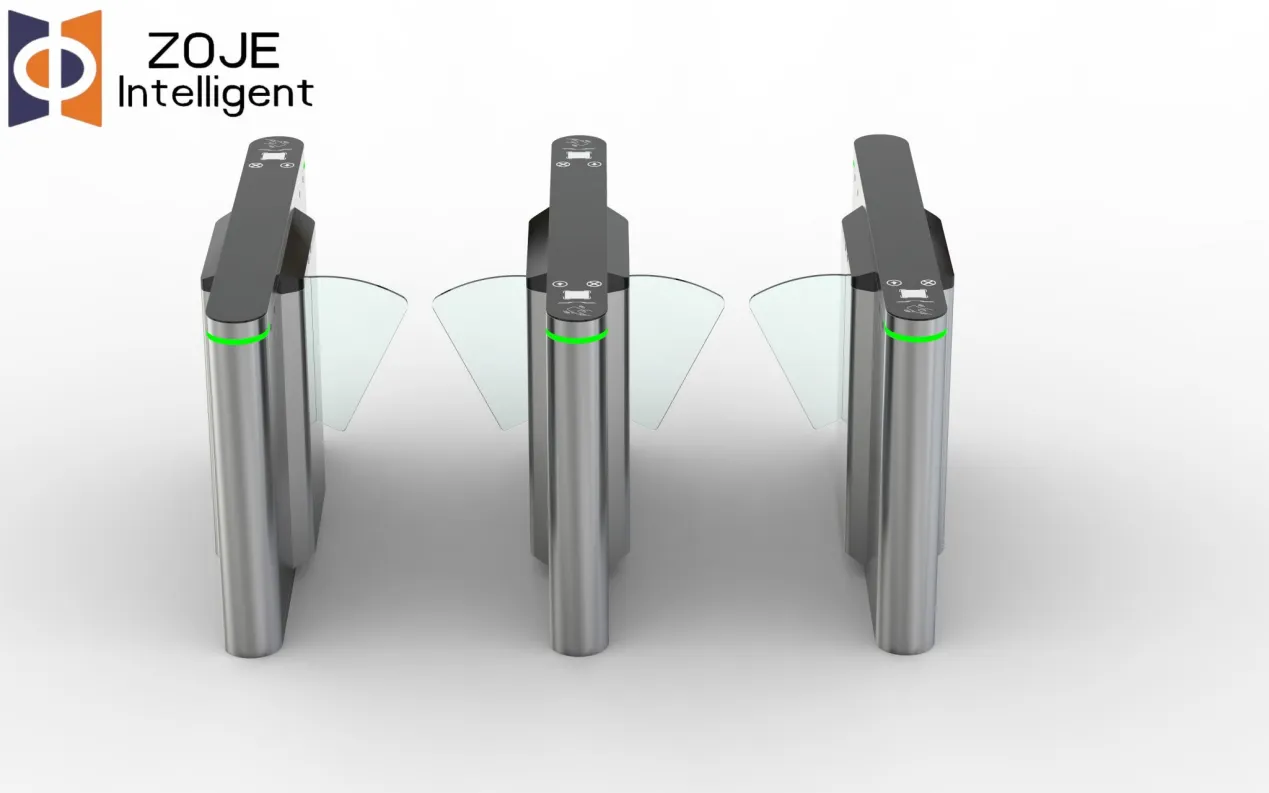 ​Elevating Access Control with the All-New ZOJE-Y509 Slim Flap Turnstile