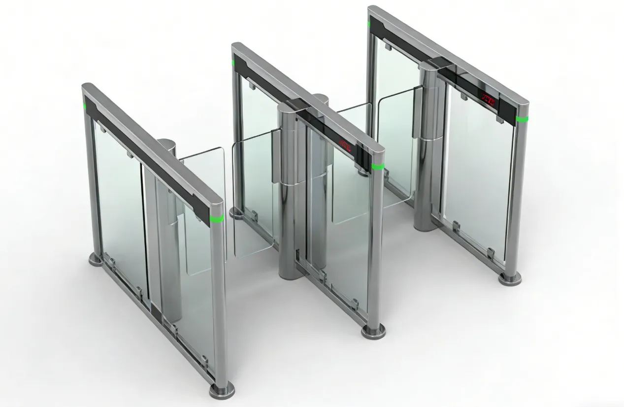 ​Smart Access: Boosting Security with Custom Swing Turnstiles and Facial Recognition
