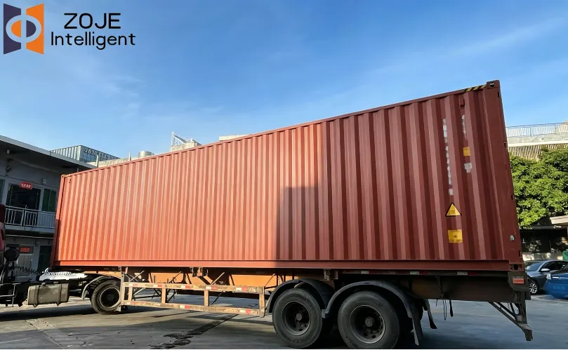 Another 40HQ Loaded at ZOJE: Our Speed Turnstile Gate Solutions Are Ready for the Overseas