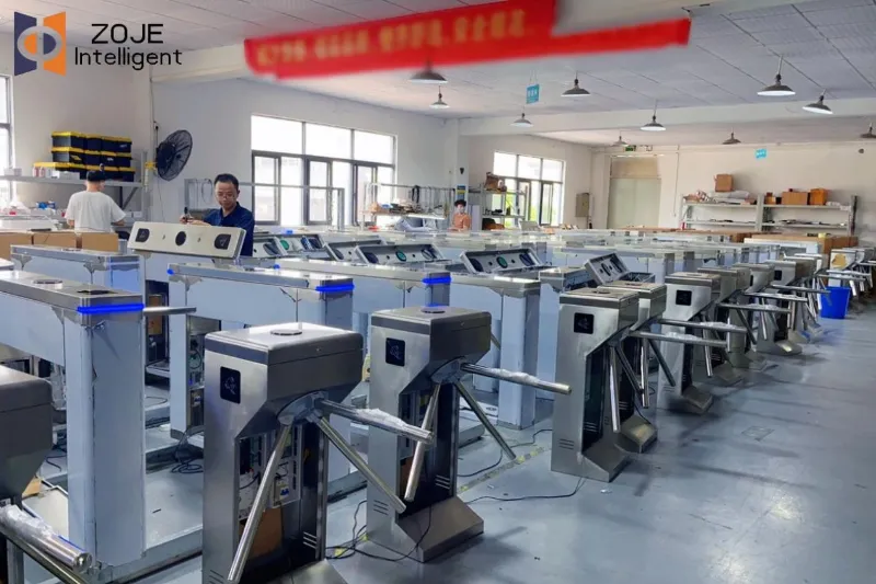 ​Walking You Through ZOJE’s Factory: How ZOJE Builds Tough Tripod Turnstile Gates for Outdoor Use