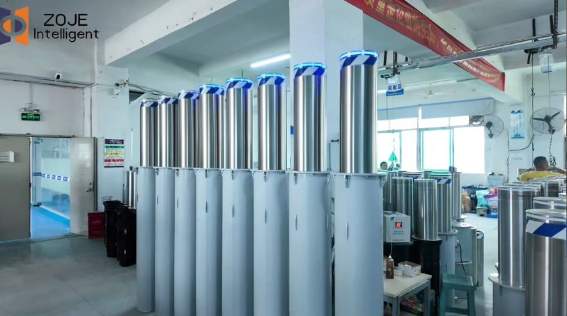 ​ZOJE Hydraulic Bollard Production: From Raw Steel to Finished Security Unit