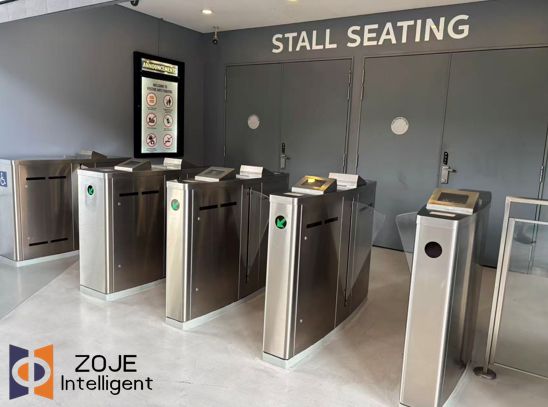 ZOJE Flap Turnstile Gate Successfully Installed in Singapore and Uruguay