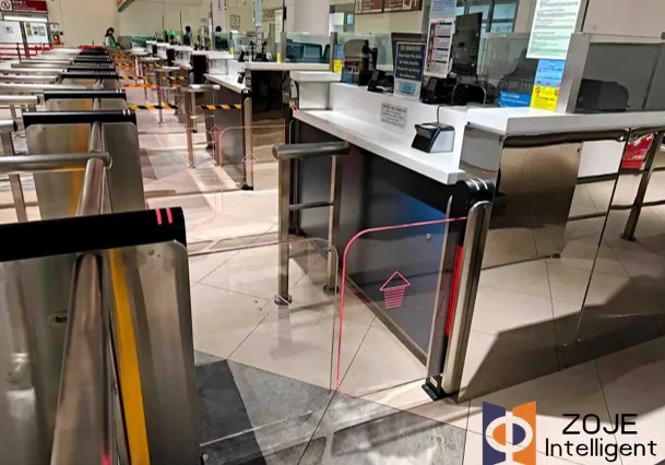 Custom Sliding Turnstile Solution Successfully Deployed at Macao Customs
