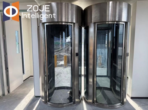 ZOJE AB-Type Glass Full-Height Turnstile Installed Successfully at A Thailand Local Data Center
