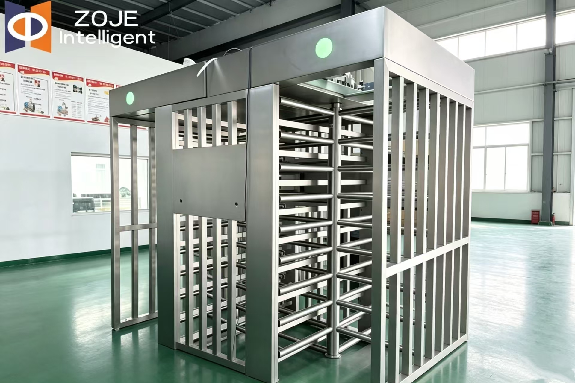 ZOJE Full Height Turnstile Craftsmanship for Overseas Projects