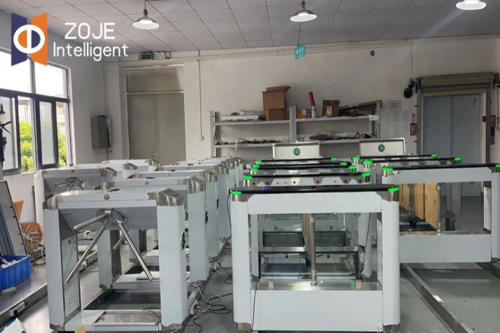 ZOJE Swing turnstile and Tripod Turnstile Ready for Testing