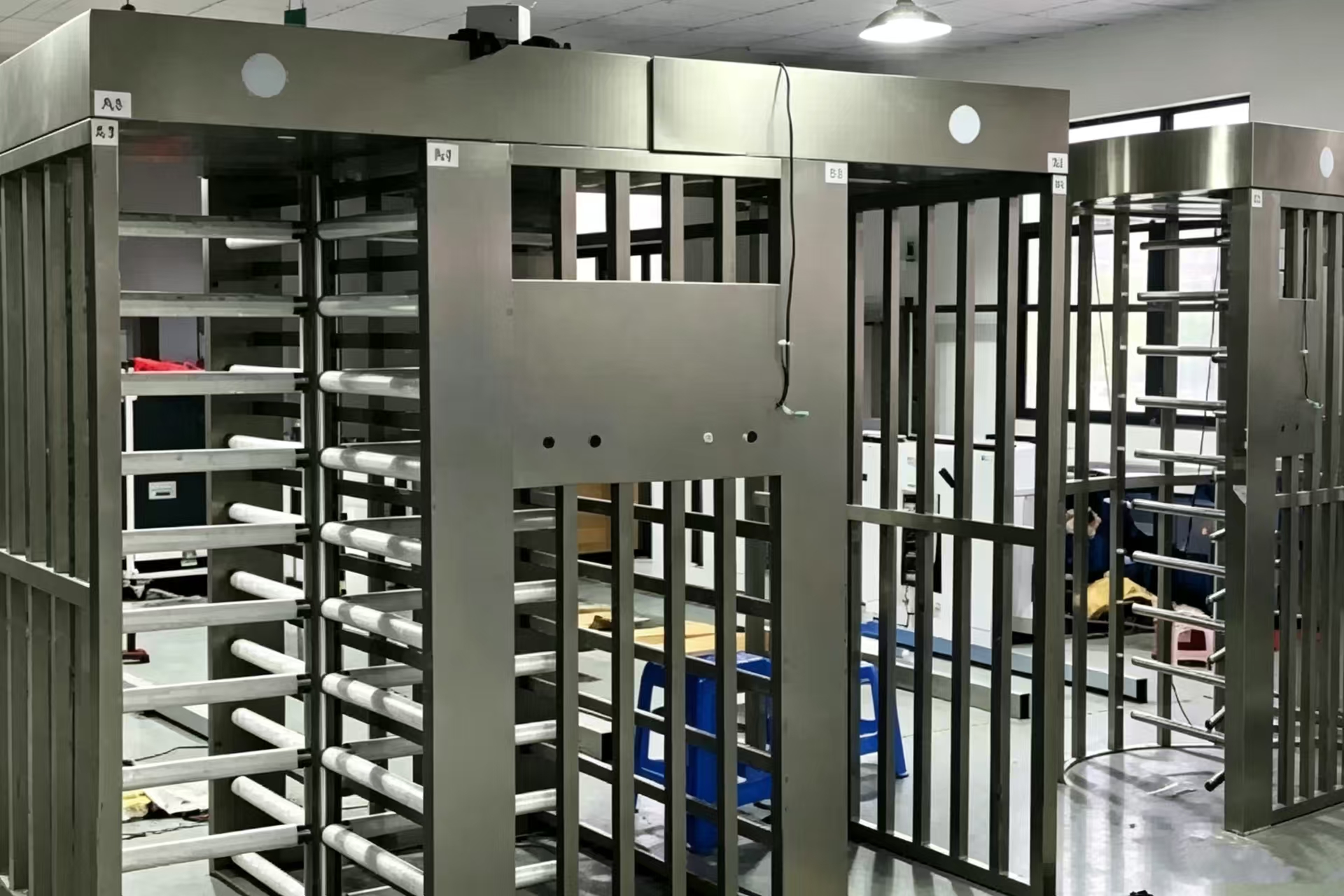 New Generation Full Height Turnstile with Electroplated, Weld-Free Construction