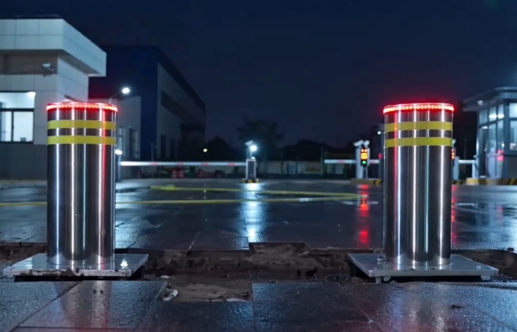 hydraulic bollard